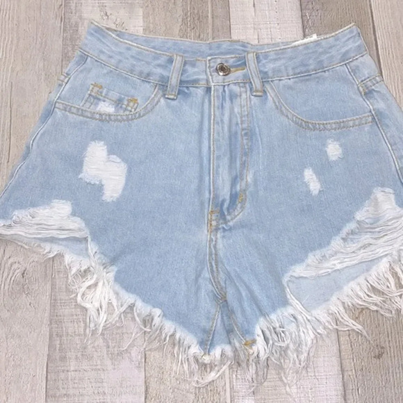 SHEIN festival fringe shorts size xxsmall - Picture 2 of 6